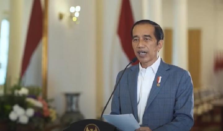 Presiden Jokowi membuka gelaran tahunan Google for Indonesia (Google4ID), Rabu, 18 November 2020. Kredit: Youtube/Google Indonesia