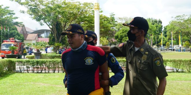 Dalam rangka menyambut HUT Pemko Palangka Raya Ke-57, Pemerintah Kota Palangka Raya melalui Dinas Pemadam Kebakaran dan Penyelamatan (DPKP)