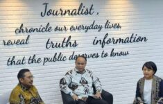 Diskusi Publik, Menkominfo Ajak Media Perangi Hoaks Jelang Pemilu. Foto : Inet