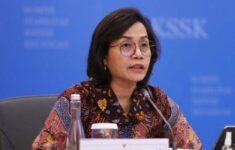 Sri Mulyani Menteri Keuangan. Foto : Inet